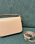 valenti loco 22cm cream calfskin