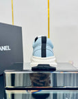 CC Sneaker Sky Blue with Logo Cowhide 238619