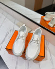 HM Increase Sneaker White Cowhide 983031