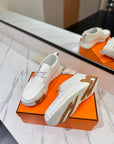 HM Increase Sneaker White Cowhide 983031