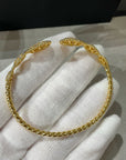 SERPENT BOHEME 6 MOTIFS DIAMONDS OPEN BRACELET
