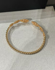 SERPENT BOHEME 6 MOTIFS DIAMONDS OPEN BRACELET
