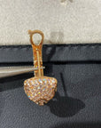 PANTHERE DIAMOND STUD EARRINGS