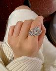 PLUME DE PAON SMALL RING