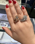 PLUME DE PAON SMALL RING