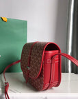 BELVEDERE PM BAG 21CM RED CANVAS