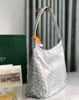 HOBO BOHEME 42CM LIGHT GREY CANVAS