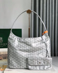 HOBO BOHEME 42CM LIGHT GREY CANVAS