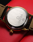 DEVILLE PRESTIGE 27MM QUARTZ LEATHER STRAP