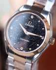 SEAMASTER QUARTZ 33MM TWO-TONE BLACK DIAL