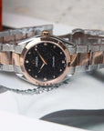 SEAMASTER QUARTZ 33MM TWO-TONE BLACK DIAL