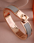 H RING LOCK BRACELET 12MM BLUE GREEN