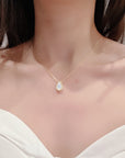 SERPENT BOHEME MOP PINK GOLD NECKLACE