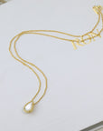 SERPENT BOHEME MOP PINK GOLD NECKLACE