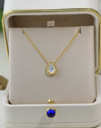 SERPENT BOHEME MOP PINK GOLD NECKLACE