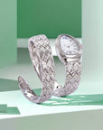 SERPENTI SPIGA 35 SILVER BLACK DIAL