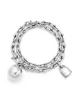 HARDWEAR SMALL WRAP SILVER BRACELET