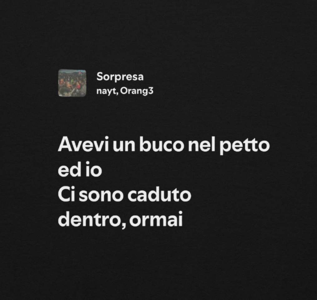 NAYT - SORPRESA - AVEVI UN BUCO NEL PETTO
