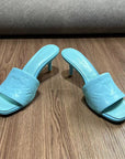 LV Neo Revival Mule 65mm Blue Cowhide
