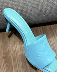 LV Neo Revival Mule 65mm Blue Cowhide