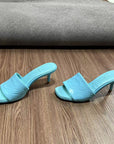 LV Neo Revival Mule 65mm Blue Cowhide
