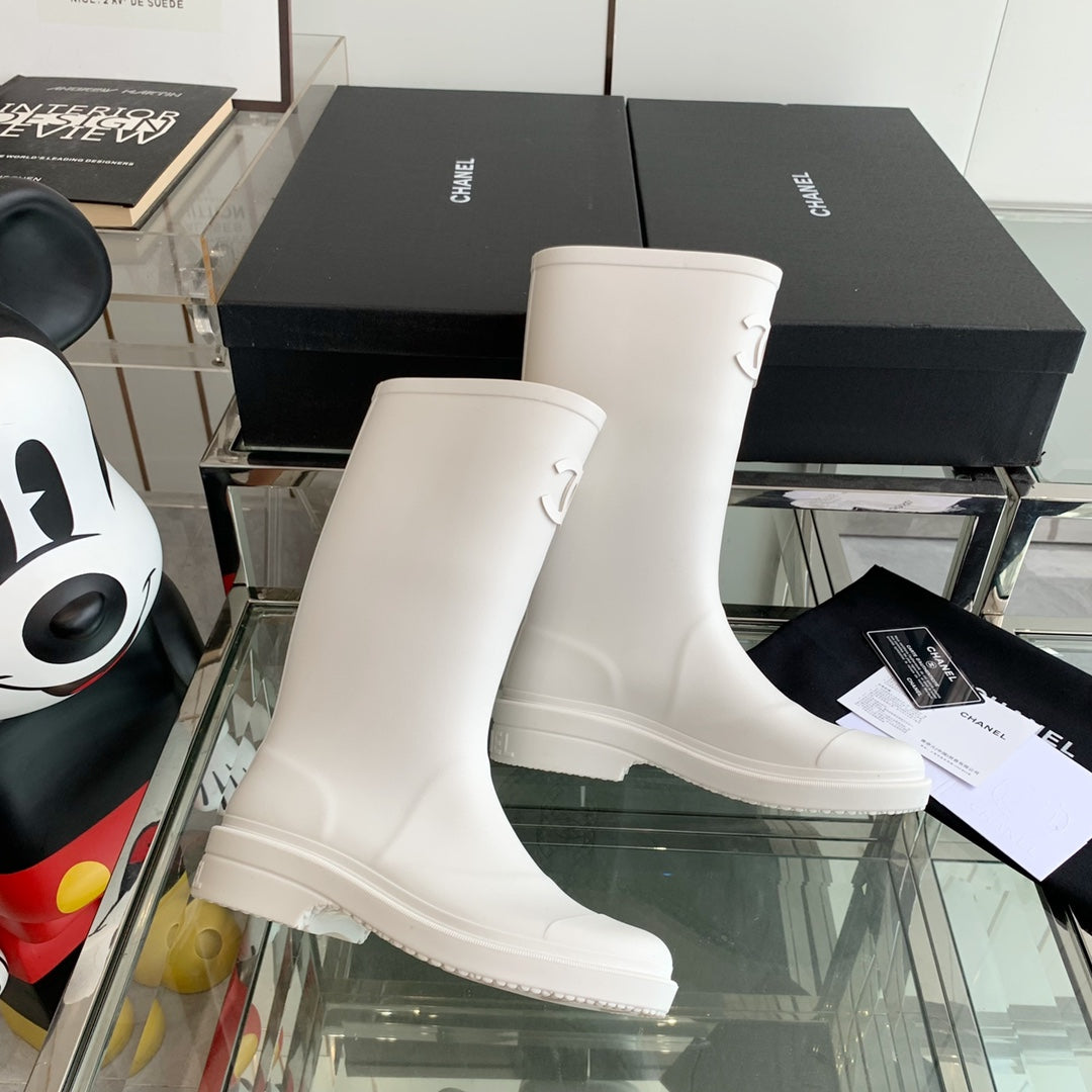 CC Rainboots White Rubber  204187