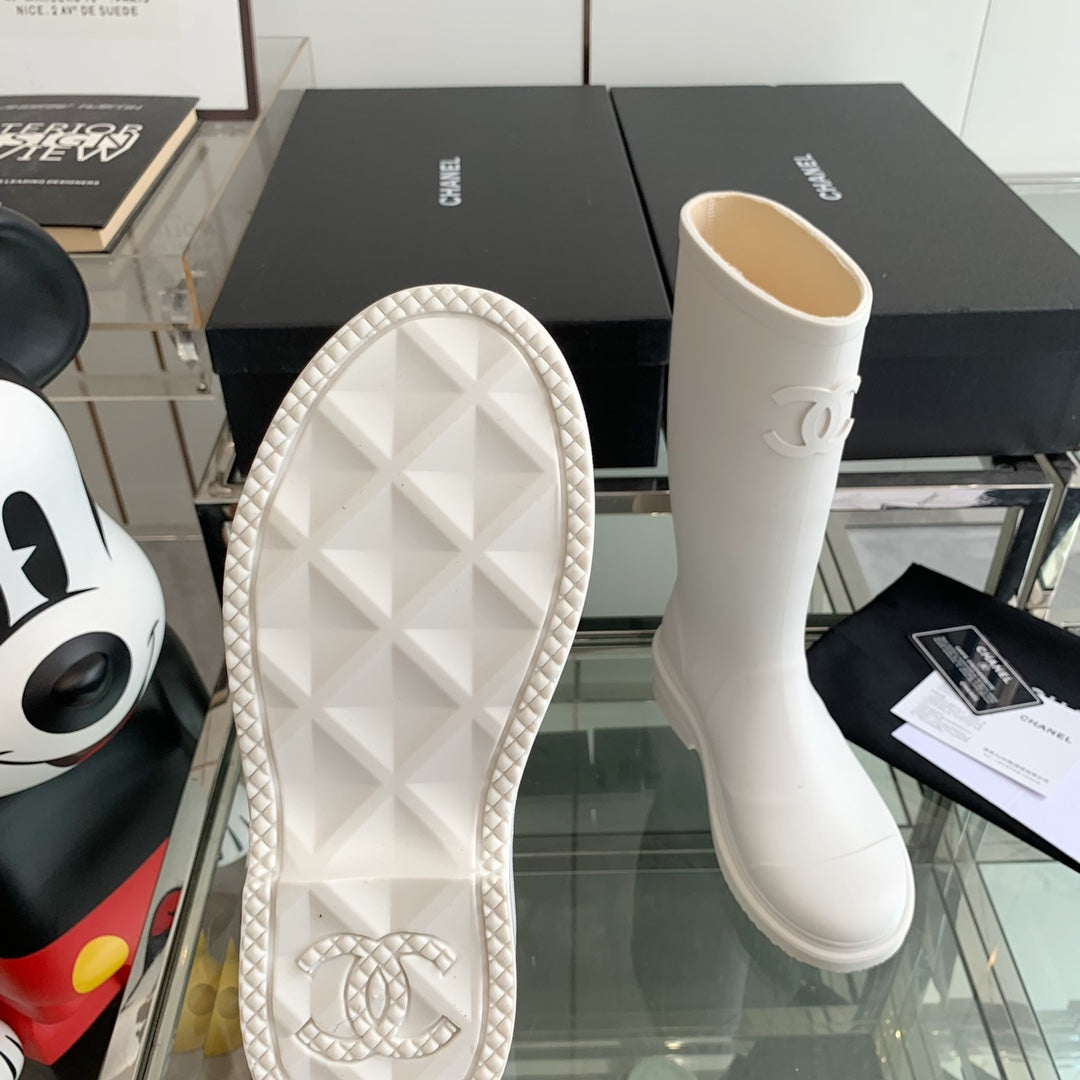 CC Rainboots White Rubber  204187