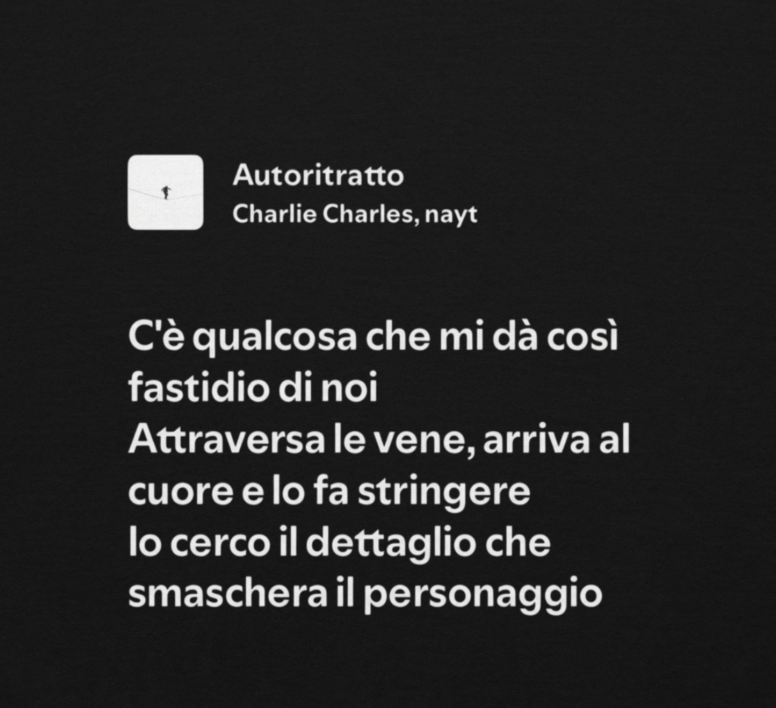 NAYT - AUTORITRATTO - ATTRAVERSA LE VENE