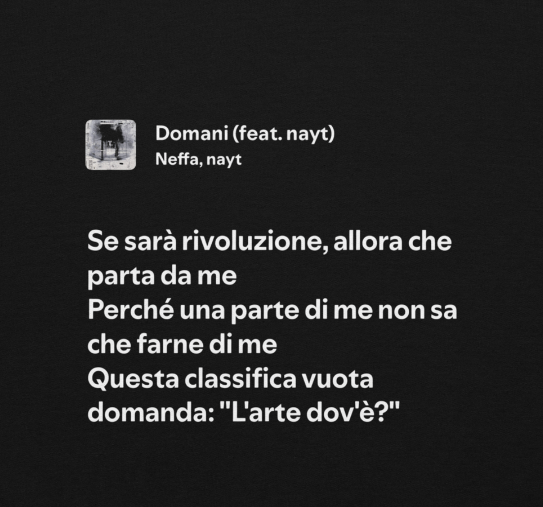 NAYT - DOMANI - CHE PARTA DA ME