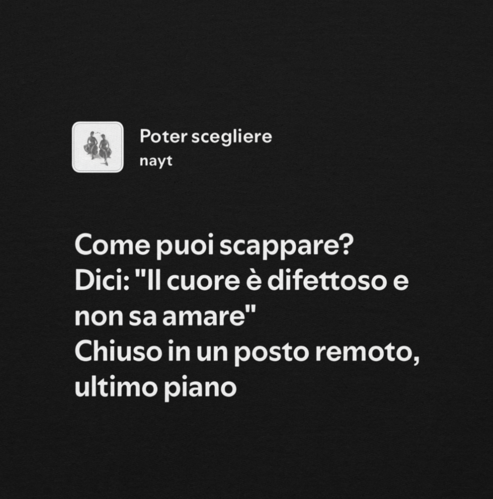 NAYT - POTER SCEGLIERE - COME PUOI SCAPPARE?