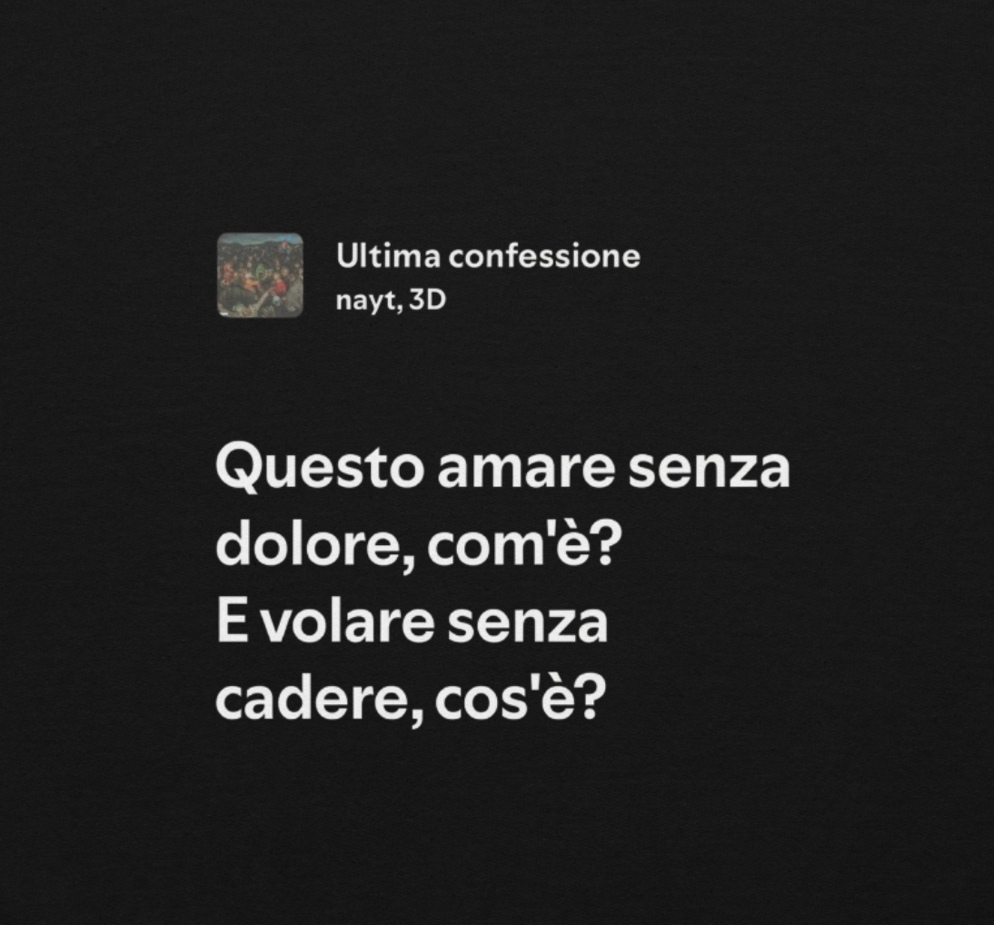 NAYT - ULTIMA CONFESSIONE - AMARE SENZA DOLORE