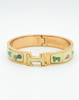 H PINK GOLD BRACELET CREAM CERAMIC