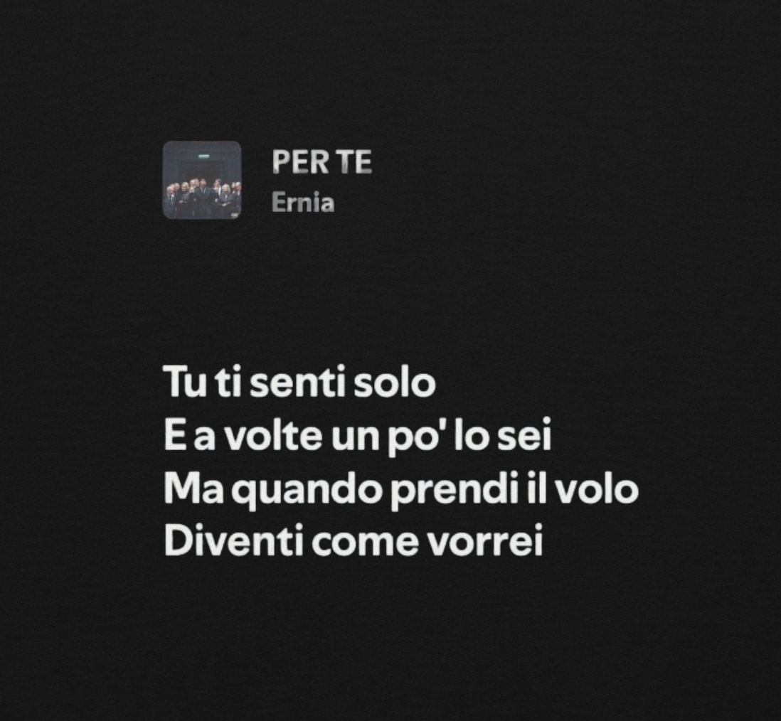 ERNIA - PER TE - DIVENTI COME VORREI
