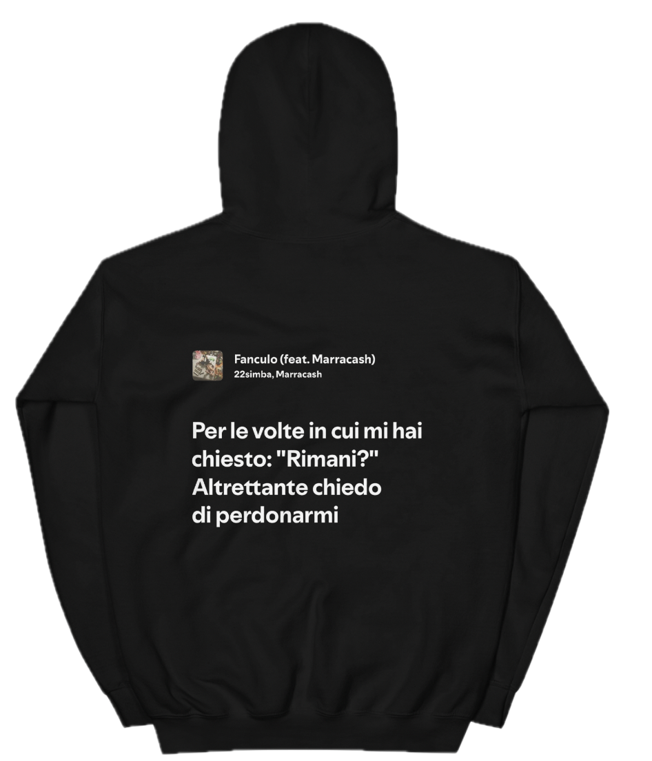 22simba - FANCULO - CHIEDO DI PERDONARMI