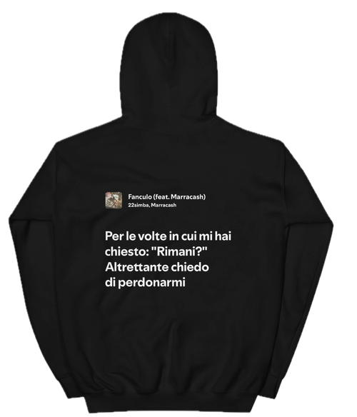 22simba - FANCULO - CHIEDO DI PERDONARMI