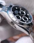 DAYTONA 40MM STEEL CASE BLACK DIAL