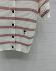 Dior 25 Short Sleeve Cardigan Wool 233494