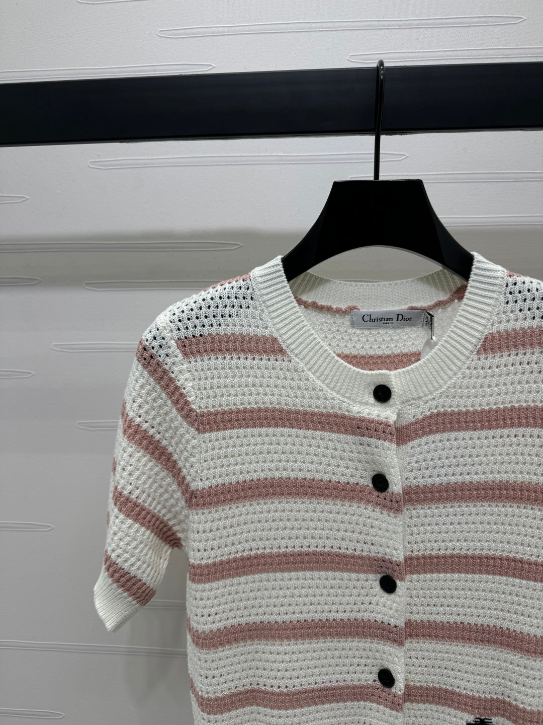 Dior 25 Short Sleeve Cardigan Wool 233494