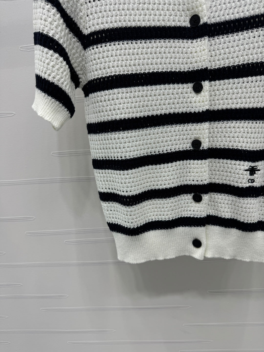 Dior 25 Short Sleeve Cardigan Wool 233494