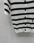 Dior 25 Short Sleeve Cardigan Wool 233494