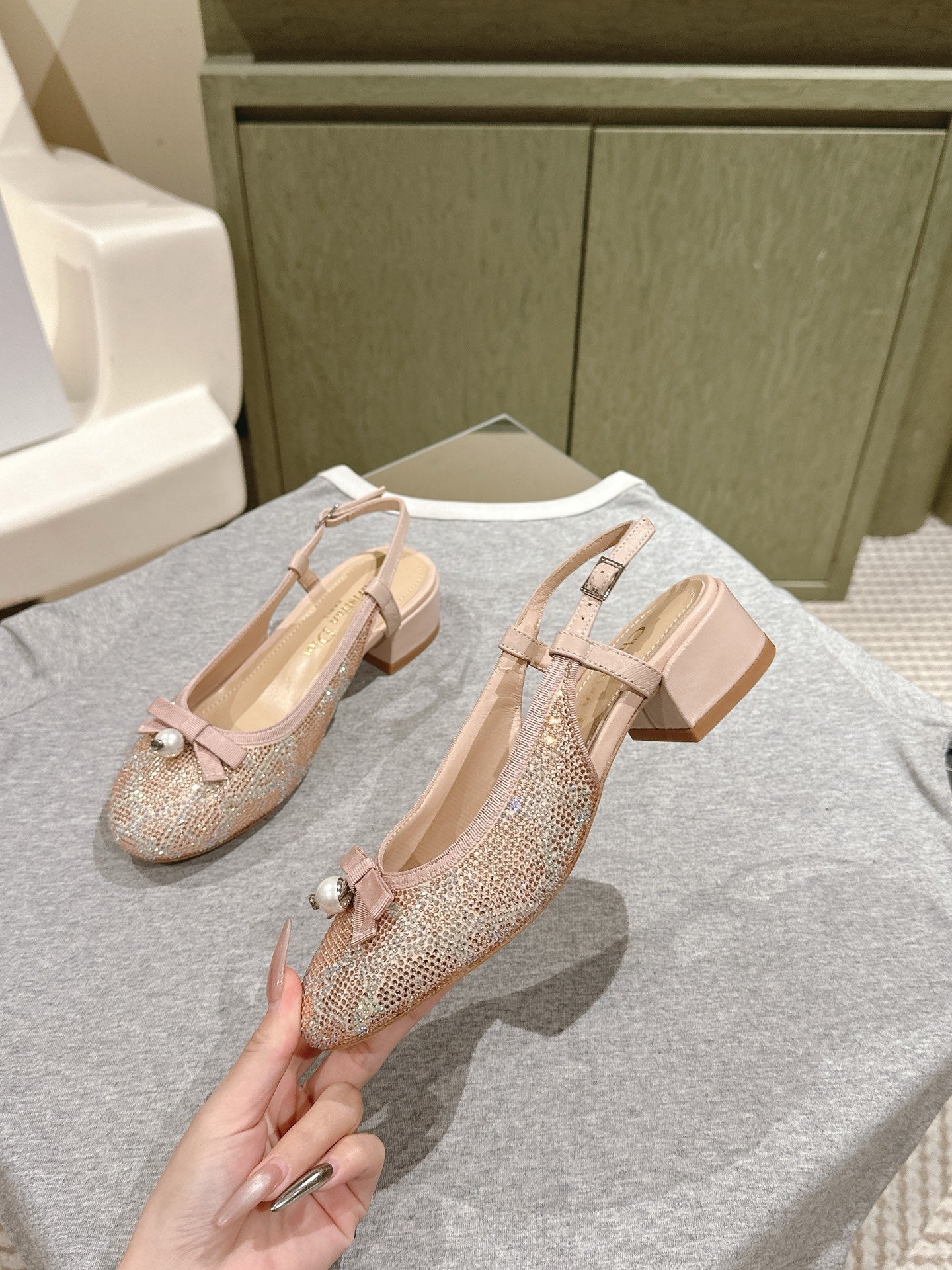 CD 25 Slingback Sheepskin 242018