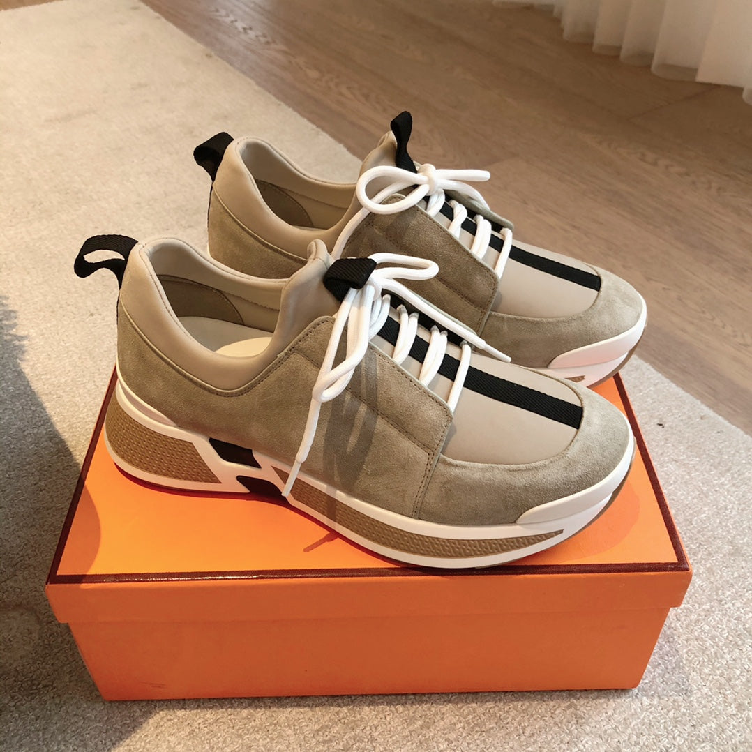 HM Just Sneaker Light Grey Suede