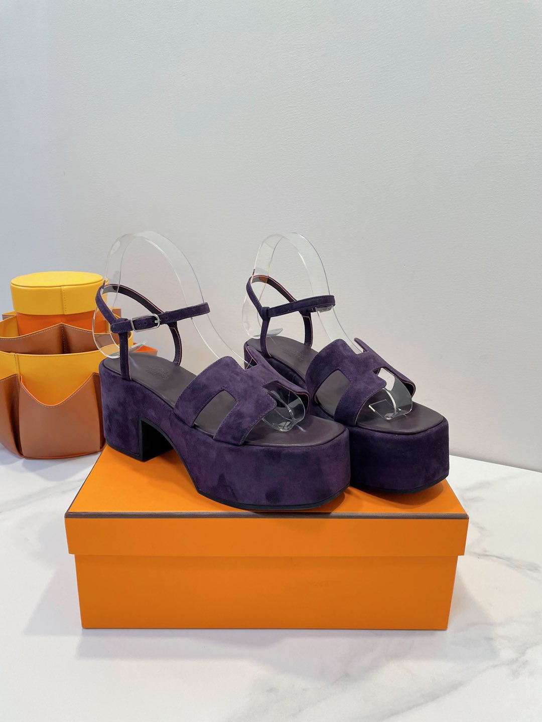 HM Sandalen Jam 30 Dark purple Suede 212229