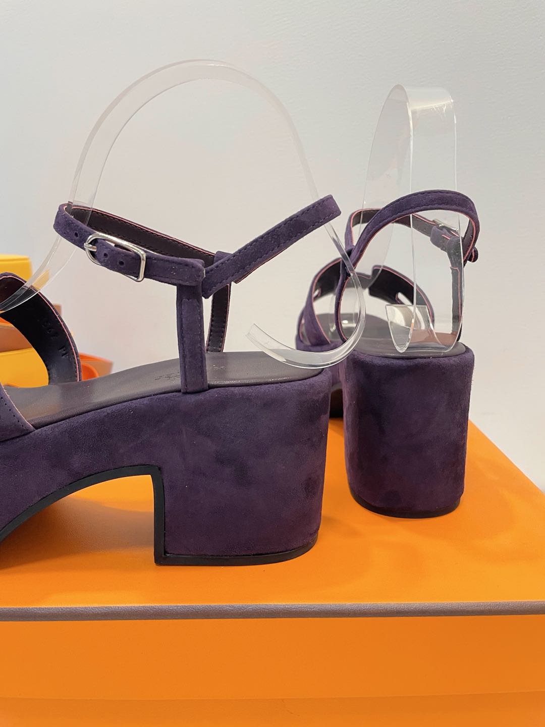 HM Sandalen Jam 30 Dark purple Suede 212229