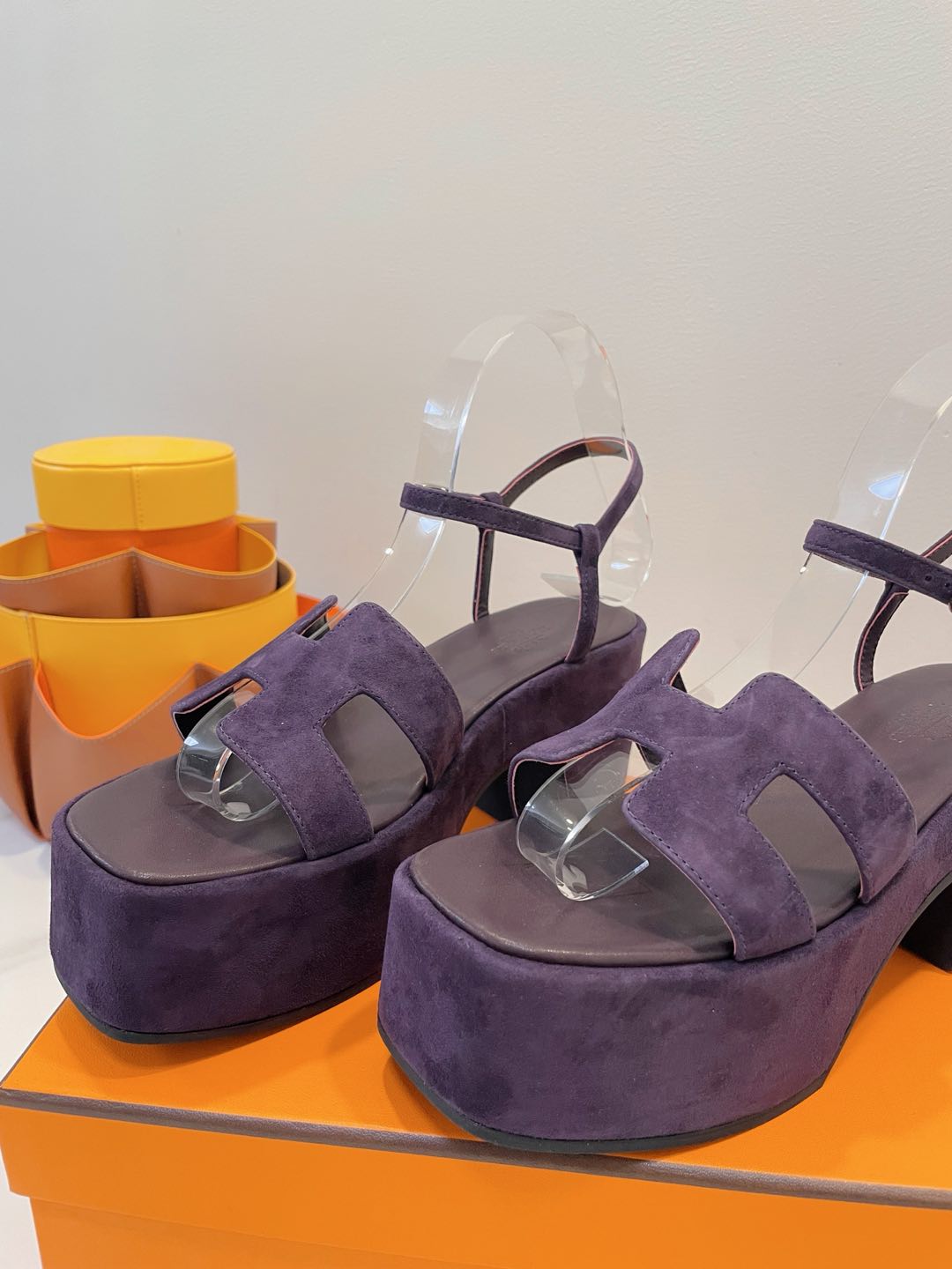 HM Sandalen Jam 30 Dark purple Suede 212229