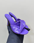 blink mule 95 violet lambskin