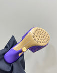 blink mule 95 violet lambskin