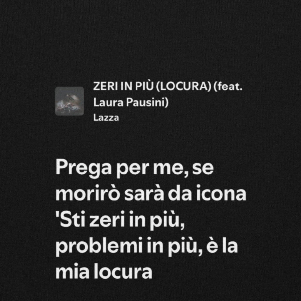 LAZZA - ZERI IN PIÚ - SE MORIRÓ SARÀ DA ICONA