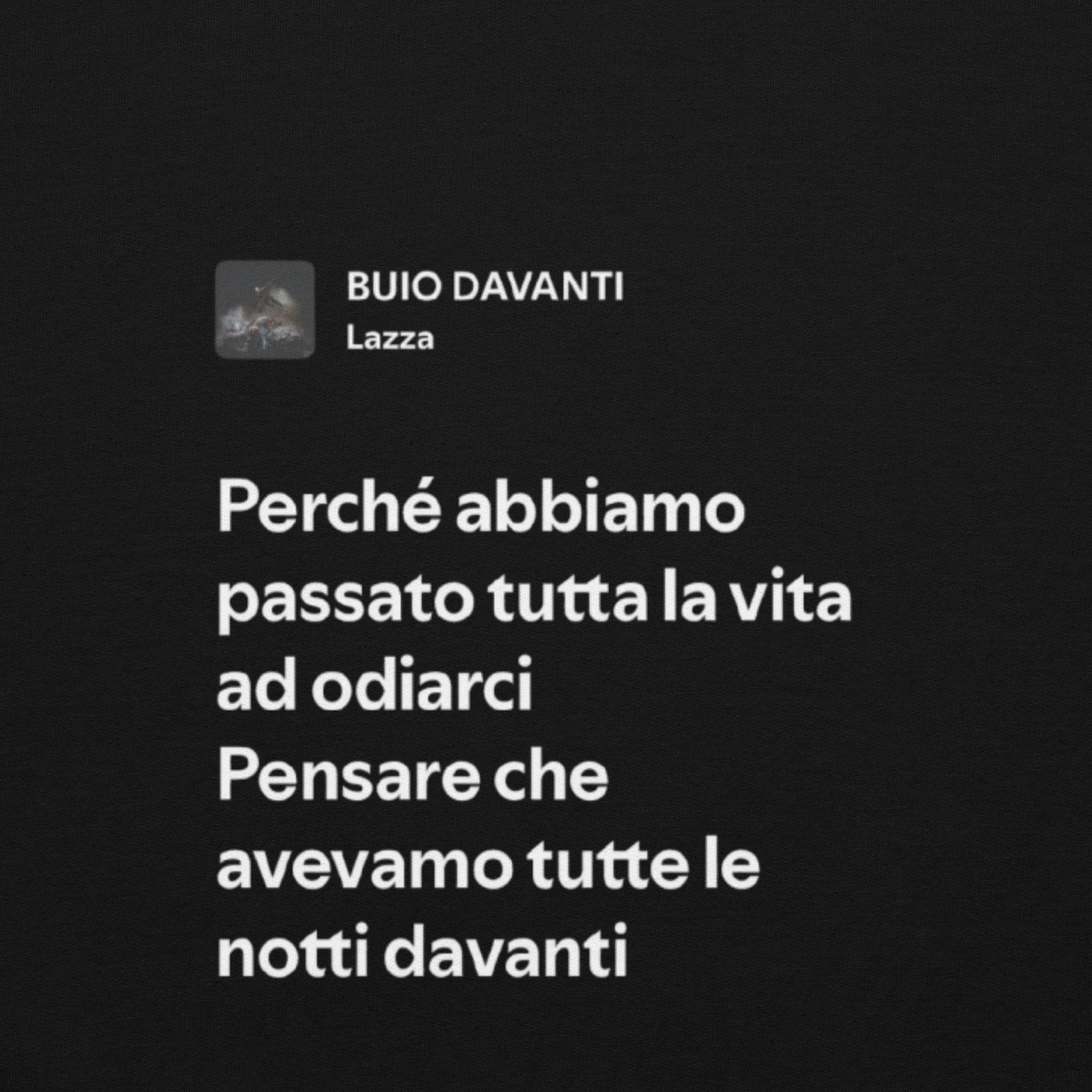 LAZZA - BUIO DAVANTI - AVEVAMO TUTTE LE NOTTI DAVANTI