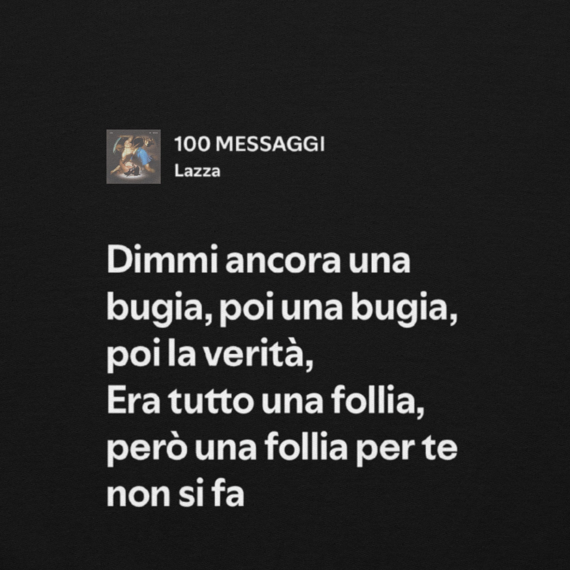 LAZZA - 100 MESSAGGI - ERA TUTTO UNA FOLLIA